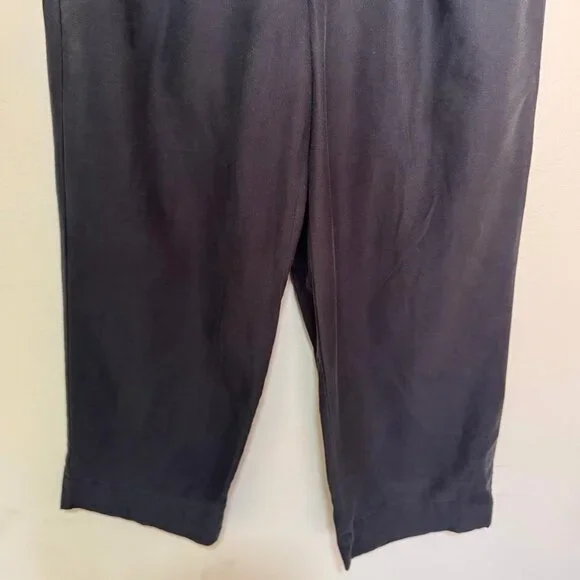 Madewell Side-Button Tapered Crop Pants Style#NC374 Size 4